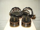 100% AUTHENTIC NEW WOMEN PRADA BLACK ROPE PATENT VERNICE 3 SANDALS EU 39/US 9 — photo 4
