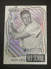 Ralph Kiner 2021 Prizm Old School White Wave Prizm Pittsburgh Pirates N19