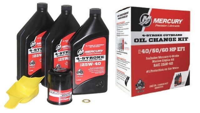 Mercury Marine 4 Stroke Outboard Oil Change Kit 8m0081916 For Sale Online Ebay