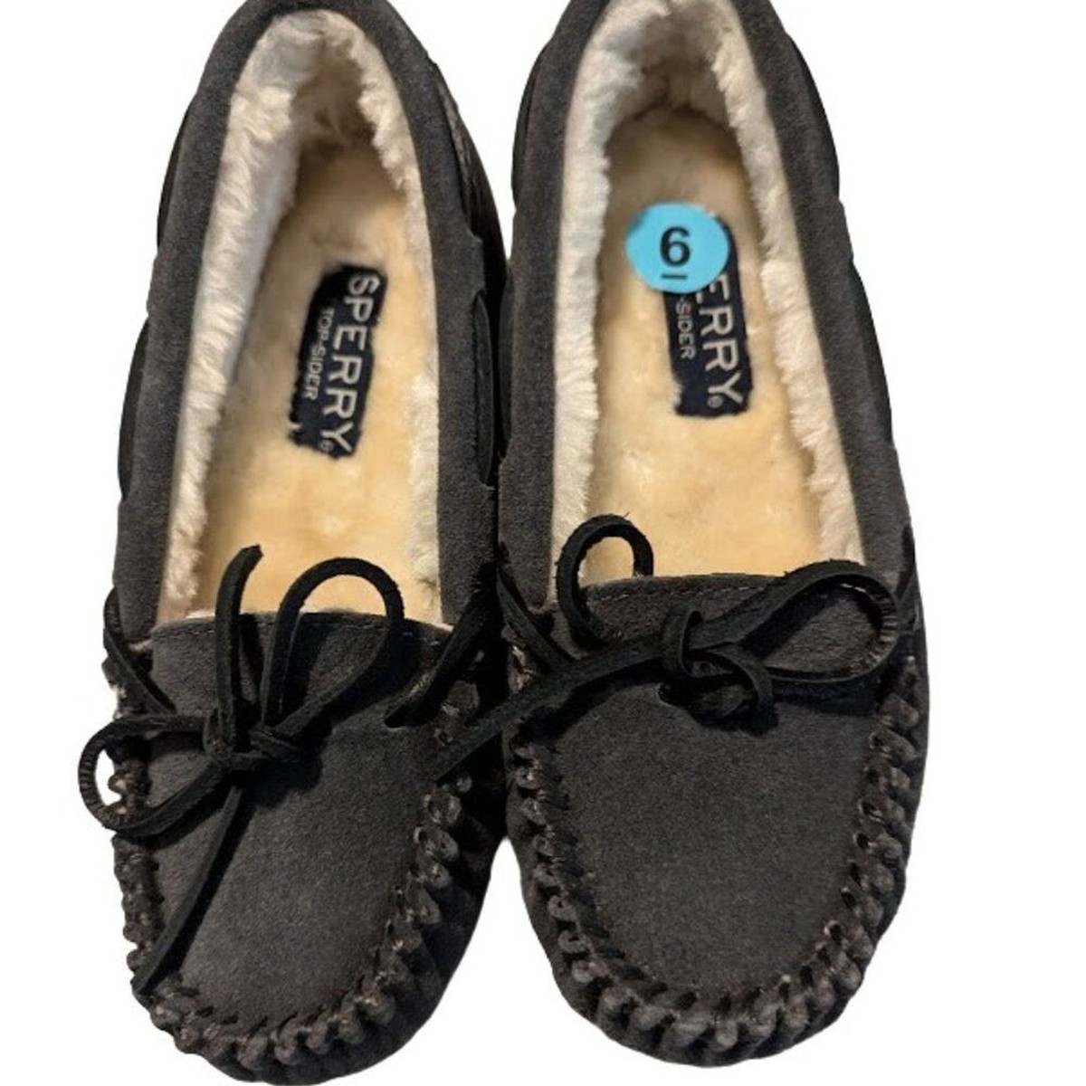 Womens Slippers Sperry Moccasins Sperry Top Sider Cushion Gray