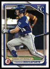 2024 Bowman Carson Roccaforte #BP-33 Kansas City Royals