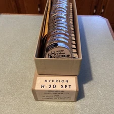 Micrco Essential Laboratory Hydion H-20 Complete Set Mikro  Spectral 1-14 USA