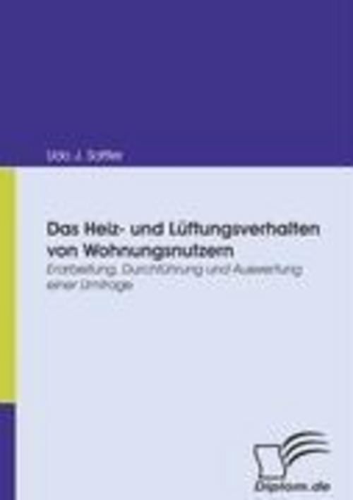 Das Heiz- Und Lüftungsverhalten Von Wohnungsnutzern, Udo J. Sattler