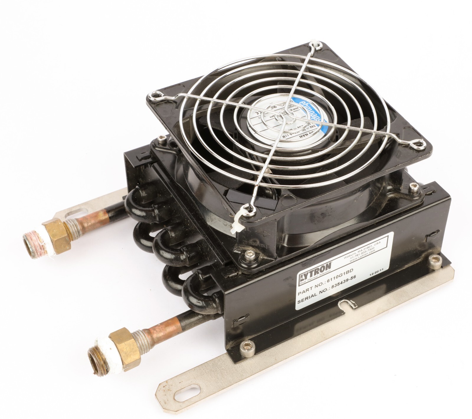 Lytron 6110G1BD Industrial Heat Exchanger Intercooler Radiator, 24VDC,  5u0026#034; x 5u0026#034; | eBay