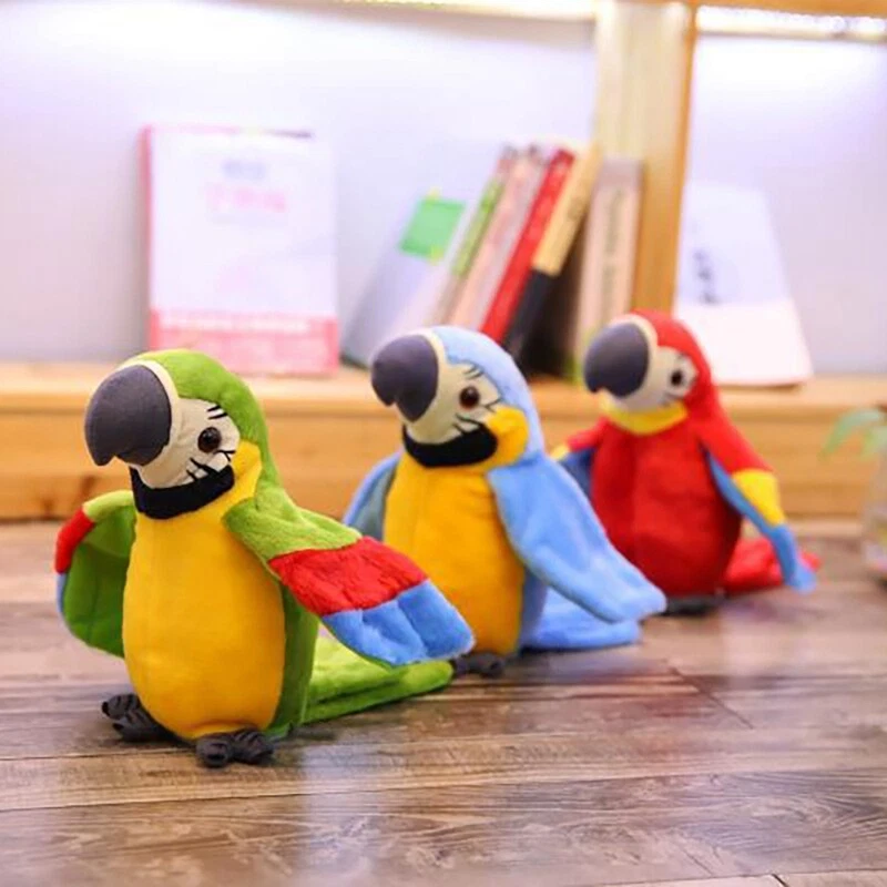 Electronic sales parrot toy