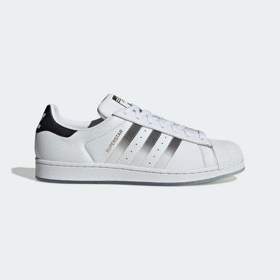 adidas originals superstar trainers in black and white