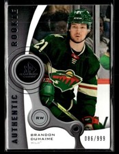 Brandon Duhaime  2021-22 SP Game Used '05-06 Retro Rookies R-16 #754 /999