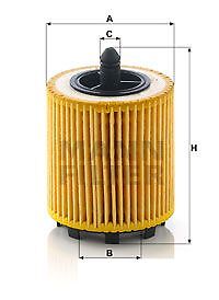 Filtro olio - MANN-FILTER HU 6007 x