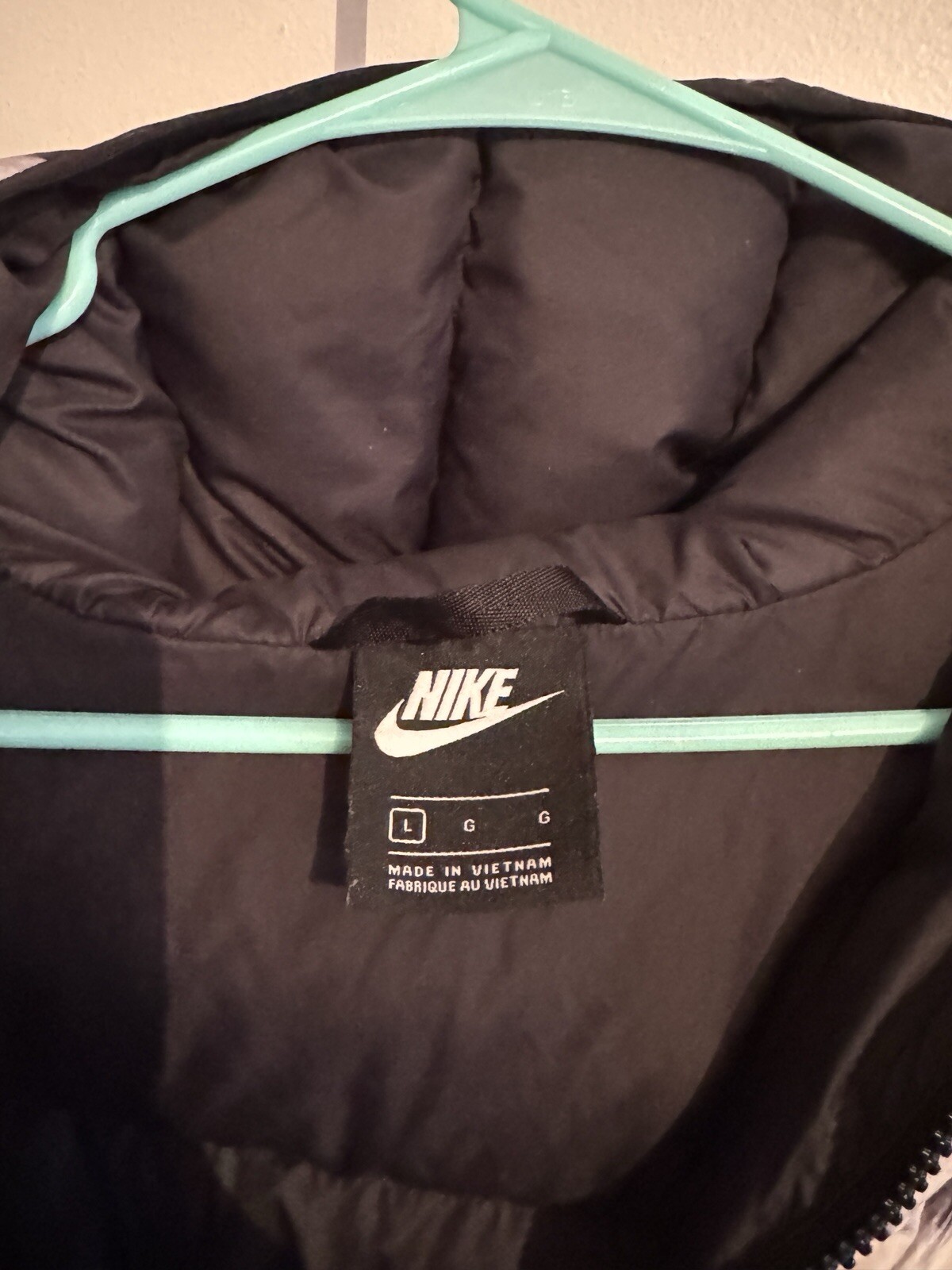 Nike Down Fill Windrunner Winter Jacket Black Siz… - image 4