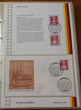 Berlin ETSB 6b / 1982 ERSTTAGS SAMMELBLATT Briefmarken Industrie und Technik