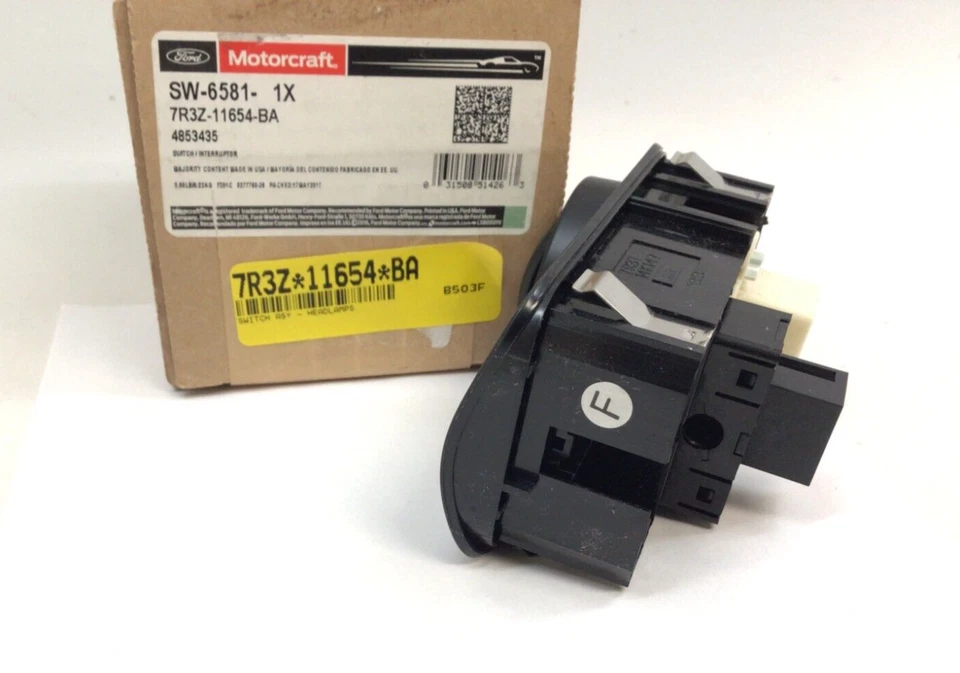 Ford Taurus X Mustang передняя фара противотуманная лампа переключатель освещения OEM 7R3Z-11654-BA - Изображение 3 из 4