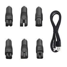 7 PCS Power Cord 5V Replacement Charger USB Adapter Set Compatible with a Var...