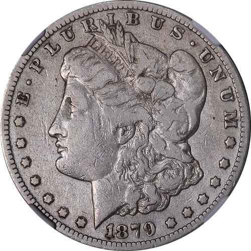1879-CC Morgan Silver Dollar NGC Fine Details Decent Eye Appeal