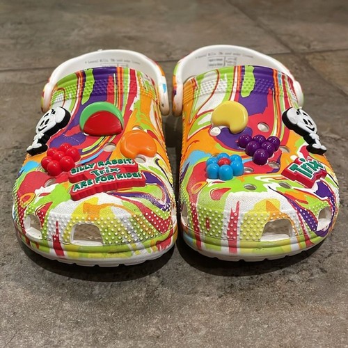 CROCS x Trix Classic Clog Sjpe Unisex Size J4 and Womens 6 Limited Edition - Picture 4 of 13