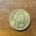 2008-P James Monroe Presidential $1 Coin Philadelphia Mint Business Strike — photo 4