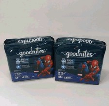 GoodNites Bedtime Bedwetting Underwear for Boys, Size XS 44 Count 