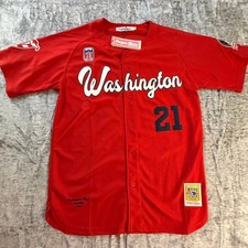Washington Black Senators Baseball Jersey #21 Headgear Classics Size L