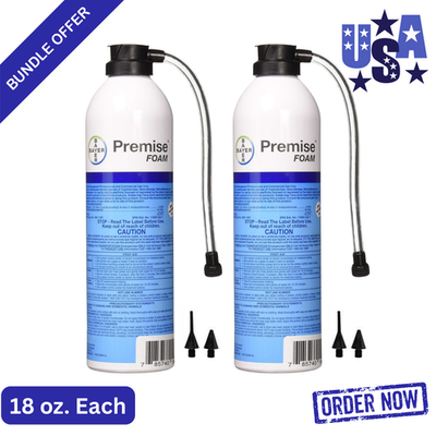 #ad #ad Bayer Premise Foam 2 Pack 18oz Termite Ant Killer Wood Destroying Insect Foam $92.99