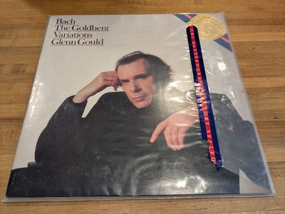 Glenn Gould - Bach Goldberg Variations Vinyl LP CBS Masterworks IM 37779 1982