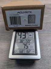 DIGITAL TEMPERATURE  HUMIDITY MONITOR THERMOMETER FOR HOME OR EGG INCUBATORS