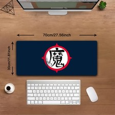 40 90cm1pc G-Goku Anime Gaming Mouse Pad with G-Goku Character Design - Non-Slip