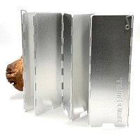 Delphin Windwall Outdoor Kocher Windschutz 75X25Cm Gaskocher Windschutz Da