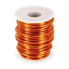 9 Gauge Aluminum Craft Wire 3.0mm 33ft Bendable Metal Wire Orange