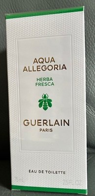 Guerlain~ Aqua Allegoria Herba Fresca~75ml~ Spray~Eau de Toilette~EdT~ Neu & OVP