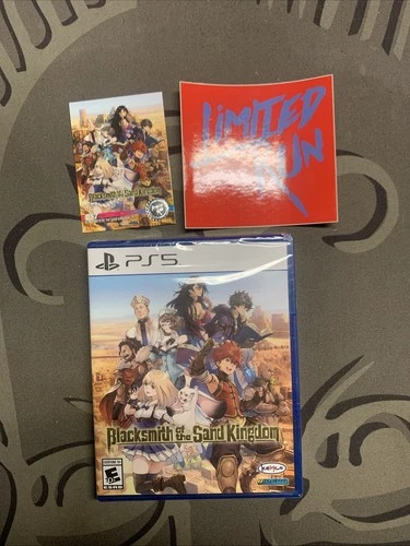 Blacksmith of the Sand Kingdom - PS5 LRG #017, Brand New, Limited Run