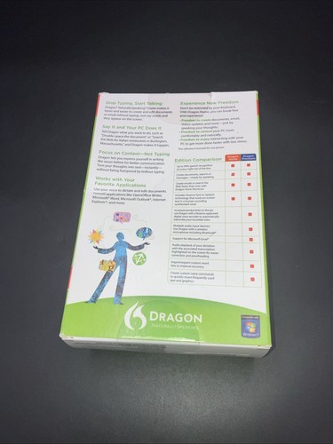 Dragon Naturally Speaking Home Version 11 With Head Set NEW SEALED - Picture 6 of 6