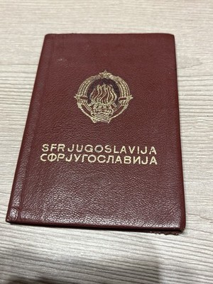 Vintage Expired Jugoslavia Documents 70s Expired Visas