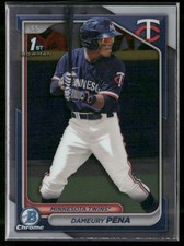 2024 Bowman Chrome #BCP-167 Dameury Pena Prospects