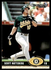 2003 Donruss Scott Hatteberg Oakland Athletics #175