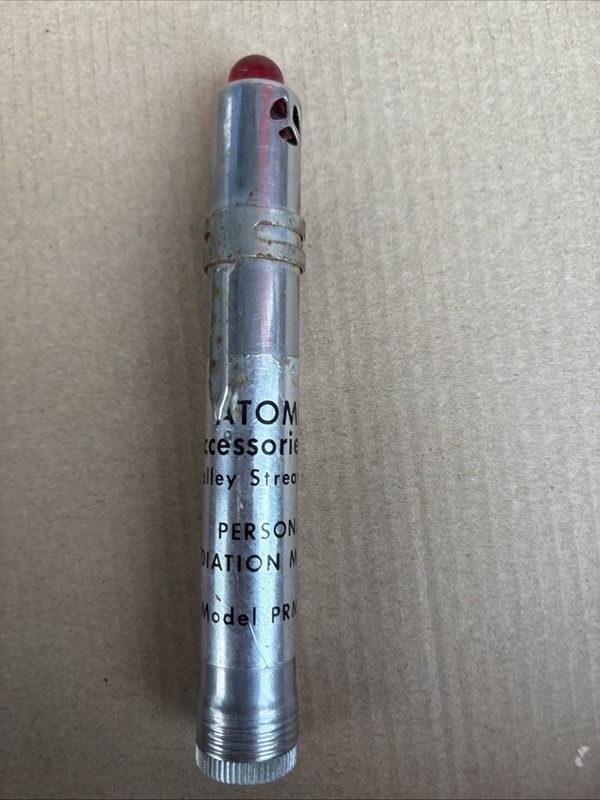 Personal Radiation Monitor Atomic Accessories Inc. Vintage Untested.model PRM253