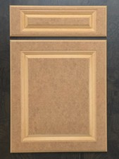 Raised Panel - Custom Size- Cabinet Doors, material: MDF, Unfinished