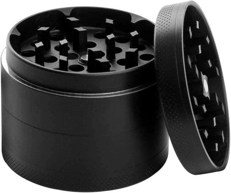 Huge Tobacco Crusher Grinders 4 Part Metal Alloy Herb Spice Portable Grinder