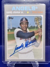 2016 Topps Archives Fan Favorites Autograph #FFA-SAJ Sandy Alomar Sr.