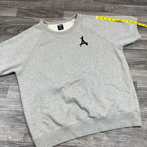 THA ALUMNI Rundhals Kurzarm Grau Activewear Sweatshirt Herren Gr. XXL - Bild 5 von 7