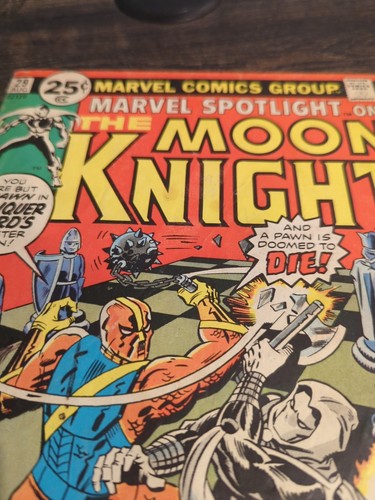 Marvel Spotlight # 29 1976 2nd solo Moon Knight story (Added Staples low grade) - 第 4/9 張圖片