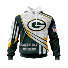 Personalized Green Bay Football Team Packerss Hoodie Lightweight Adults S-5XL