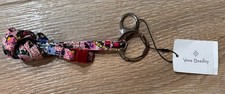 Vera Bradley Iconic Breakaway Lanyard Stitched Flowers NWT