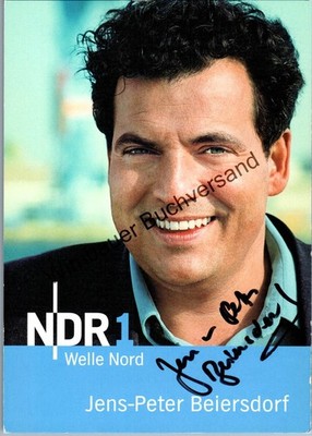 Original Autogramm Jens-Peter Beiersdorf NDR /// Autogramm Autograph signiert si