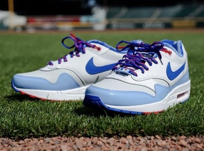 Sizes 7.5-9.5 Men's Nike Air Max 1 Atlanta Braves City Connect 2026 IQ2932-100
