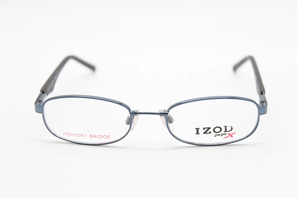 NEW IZOD PFX CV X 3801 BLUE BLACK AUTHENTIC EYEGLASSES 45-17 - Image 2 of 4