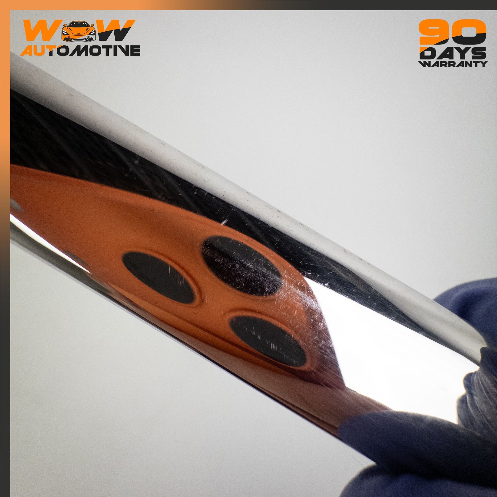 06-13 BENTLEY CONTINENTAL FLYING SPUR REAR RIGHT DOOR WINDOW MOLDING TRIM SET OE