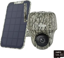 Reolink Keen Ranger PT Trail Camera With 4G LTE Solar Panel 360° View 2K Res