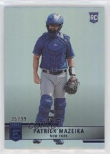2022 Panini Chronicles Elite Blue 35/99 Patrick Mazeika #30 y0i