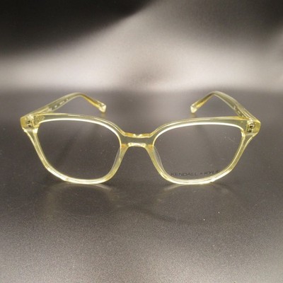 KENDALL + KYLIE Zoey KK100 749 Translucent Yellow Acetate Eyeglass Frames