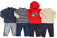 Baby Toddler Boy 12 Months Shirts Pants Jeans Long Sleeves Clothes Lot Fall Dog