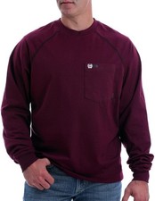 Cinch Work Shirt Mens Flame Resistant Long Sleeve 3XL Red WLT3206002